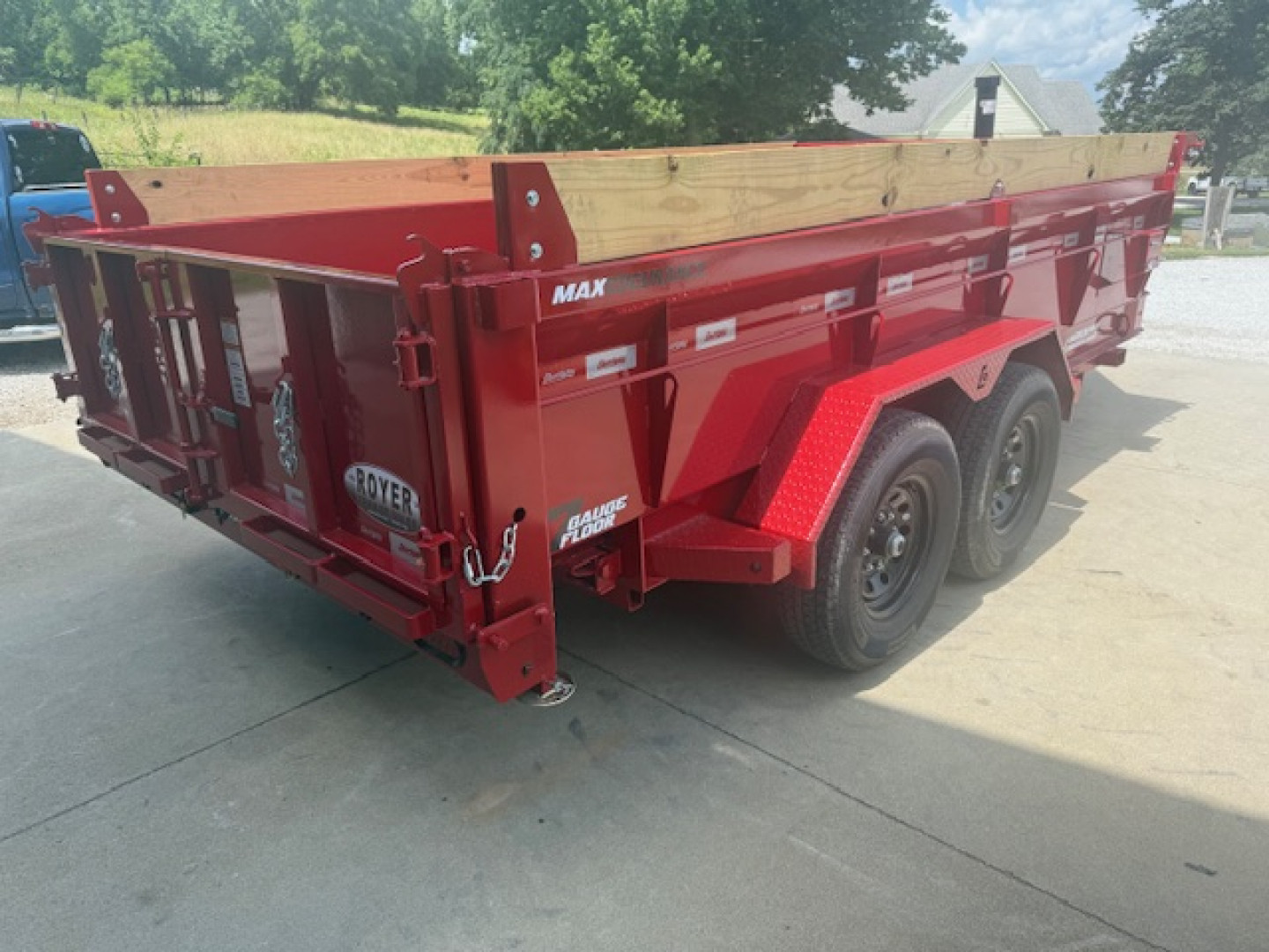 New 2025 Liberty 83X14 LIBERTY 15.4k Dump Trailer w/ HYDRAULIC JACK Dump Trailer