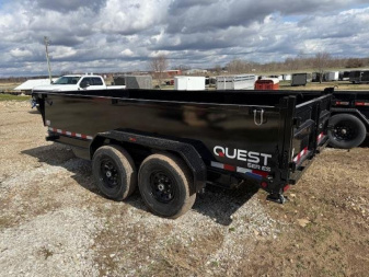 New 2025 PJ 14K QUEST 6" CHANNEL DUMP  (D7) 83"x14'
