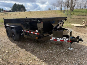 New 2025 PJ 14K QUEST 6  CHANNEL DUMP  (D7) 83 x14'