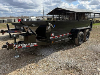 New 2025 PJ 14K QUEST 6" CHANNEL DUMP  (D7) 83"x14'