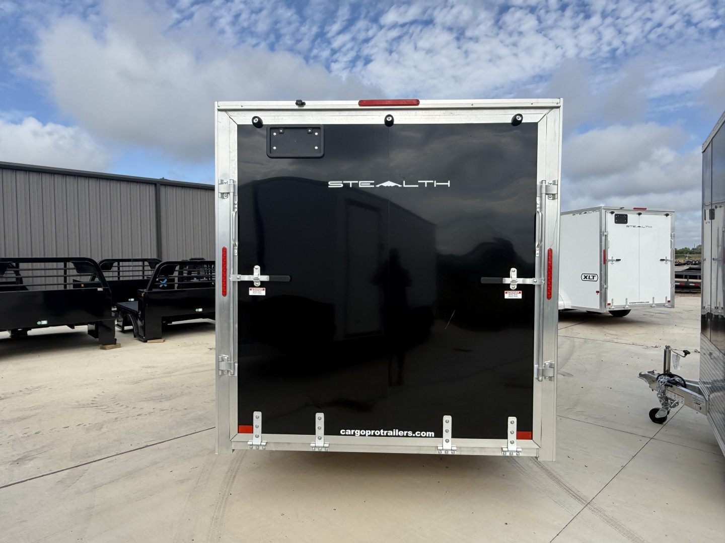 New 2025 ALCOM 7X16 Ramp Door 7K Cargo / Enclosed Trailer