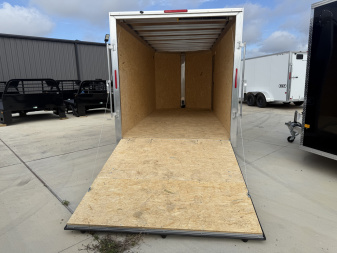 New 2025 ALCOM 7X16 Ramp Door 7K Cargo / Enclosed Trailer