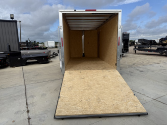 New 2025 ALCOM 7X16 Ramp Door 7K Cargo / Enclosed Trailer