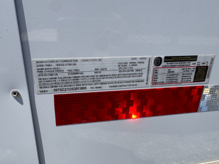 New 2025 Logan Coach 20' GN Contractor Cargo / Enclosed Trailer