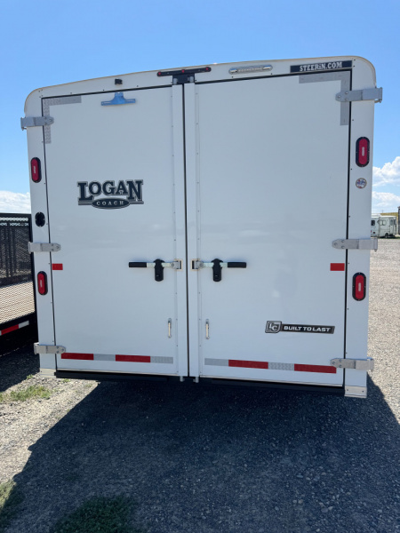 New 2025 Logan Coach 20' GN Contractor Cargo / Enclosed Trailer