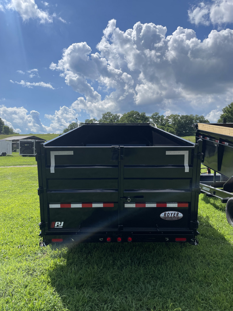 New 2025 PJ Trailers 83X14 PJ Telescopic Dump Trailer Low-Pro (DT) Dump Trailer