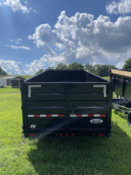 New 2025 PJ Trailers 83X14 PJ Telescopic Dump Trailer Low-Pro (DT) Dump Trailer