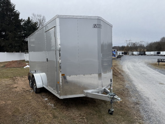 New 2025 E-Z HAULER XLT PRO 7x16 Axle 6'9  Interior Height 7000 LB Cargo / Enclosed Trailer