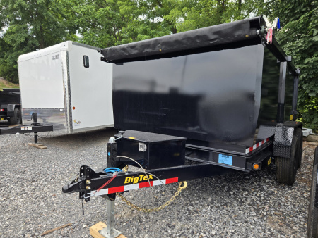 New 7 x 12 Big Tex NOMAD 14LX 48" High Side Low Pro Dump Trailer, 14k GVWR ***Scissor Hoist w/Power Up, Power Down & Gravity Down