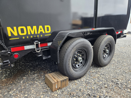 New 7 x 12 Big Tex NOMAD 14LX 48" High Side Low Pro Dump Trailer, 14k GVWR ***Scissor Hoist w/Power Up, Power Down & Gravity Down