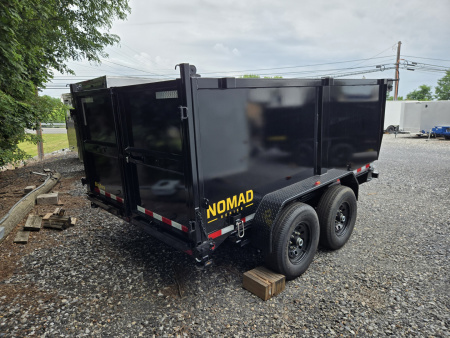 New 7 x 12 Big Tex NOMAD 14LX 48" High Side Low Pro Dump Trailer, 14k GVWR ***Scissor Hoist w/Power Up, Power Down & Gravity Down
