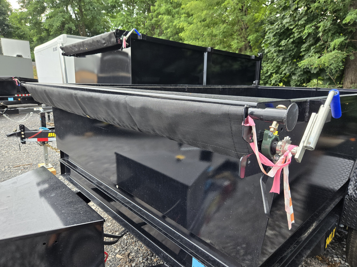 New 7 x 12 Big Tex NOMAD 14LX Low Pro Dump Trailer, 14k GVWR ***Scissor Hoist Lift w/Power Up, Power Down & Gravity Down