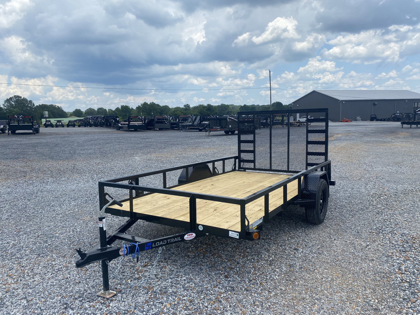 New 2026 LOAD TRAIL 77"x12' 3k Utility Trailer