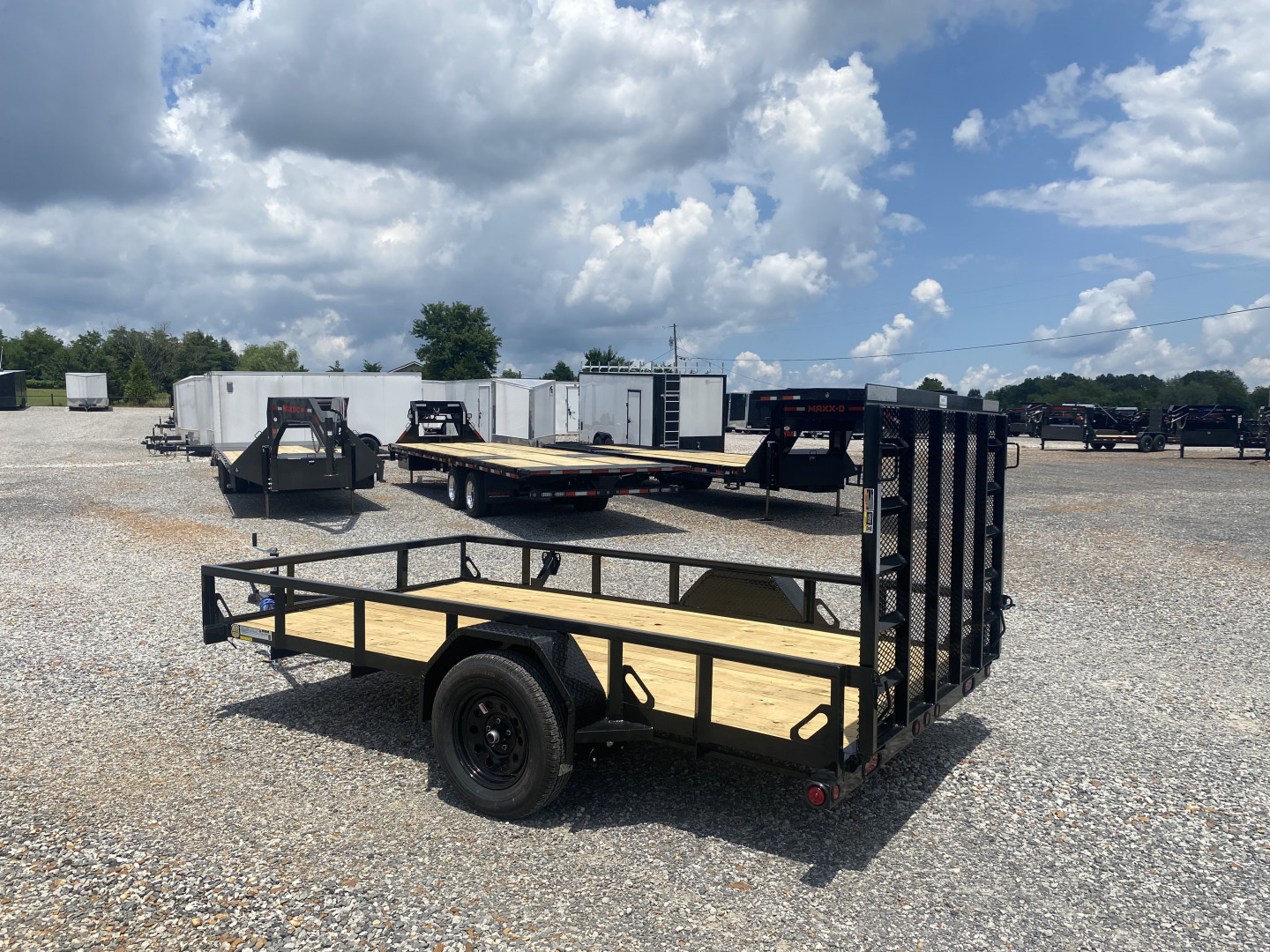New 2026 LOAD TRAIL 77"x12' 3k Utility Trailer