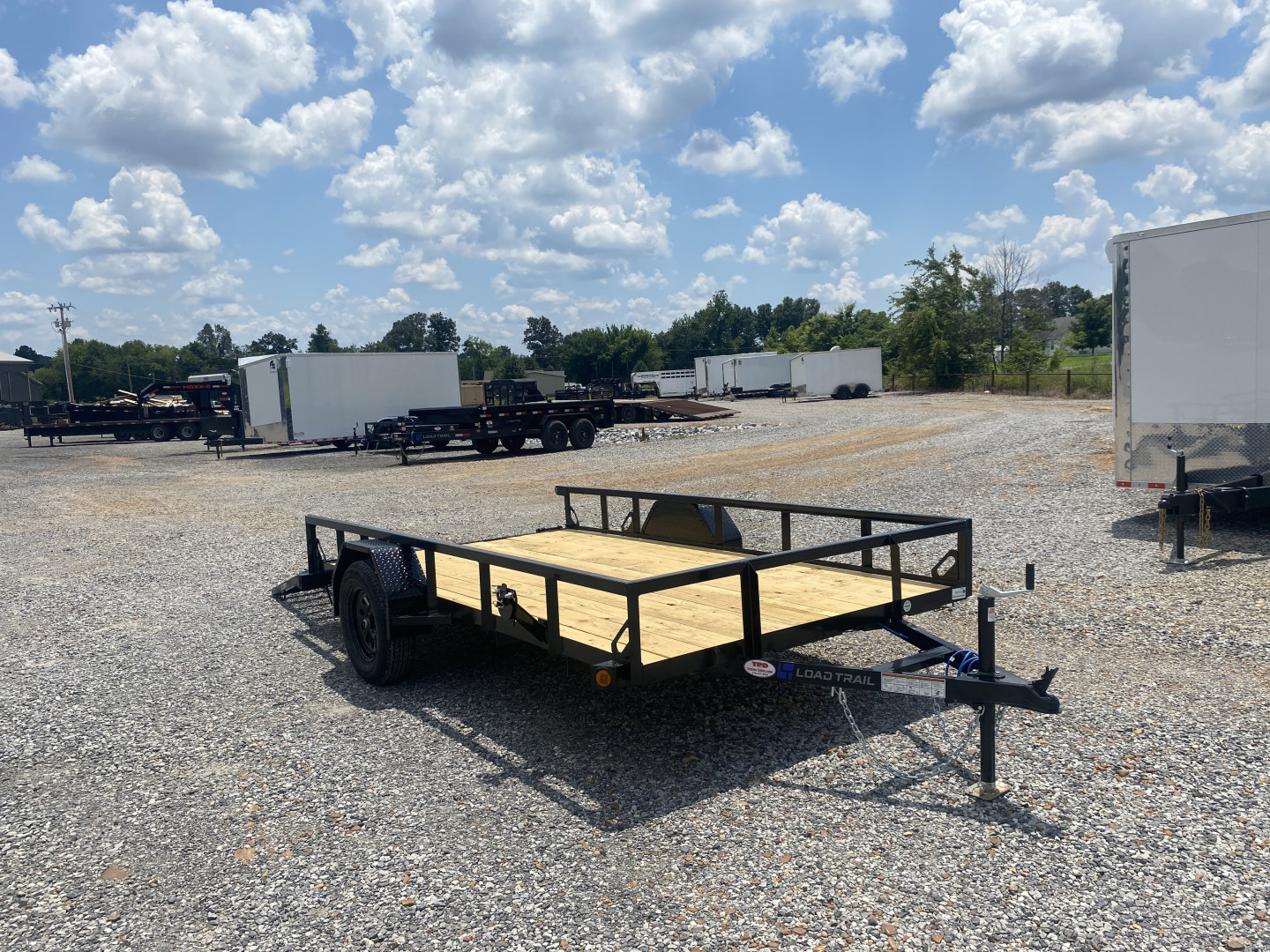 New 2026 LOAD TRAIL 77"x12' 3k Utility Trailer