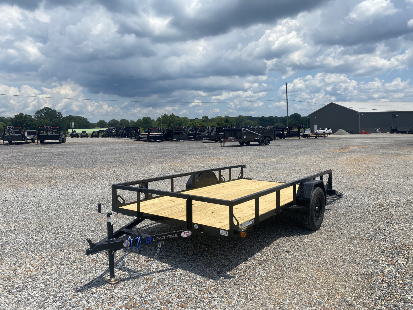 New 2026 LOAD TRAIL 77"x12' 3k Utility Trailer