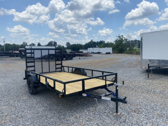New 2026 LOAD TRAIL 77"x12' 3k Utility Trailer