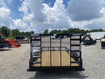 New 2026 LOAD TRAIL 77"x12' 3k Utility Trailer