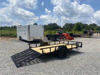 New 2026 LOAD TRAIL 77"x12' 3k Utility Trailer