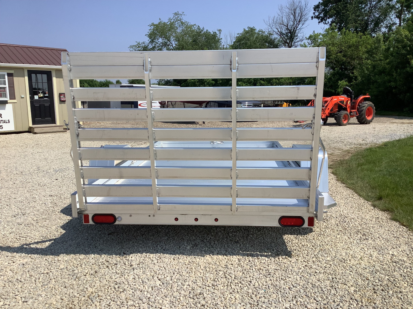 New 2026 Aluma 6810S-TG Utility Trailer