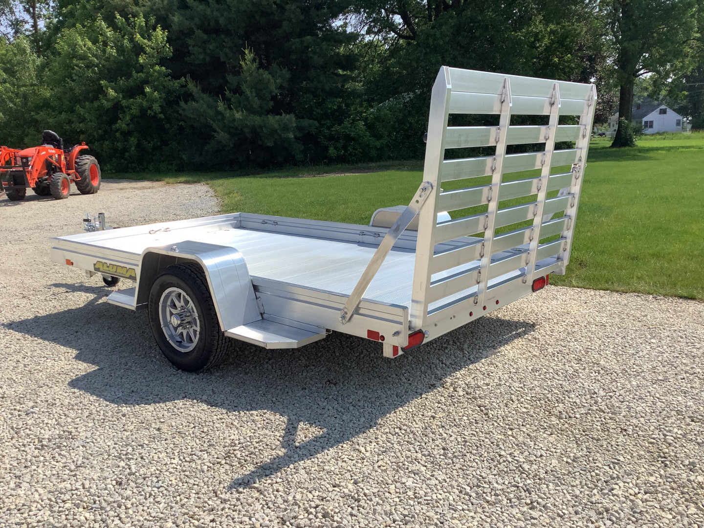 New 2026 Aluma 6810S-TG Utility Trailer