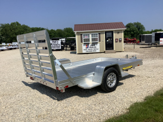 New 2026 Aluma 6810S-TG Utility Trailer