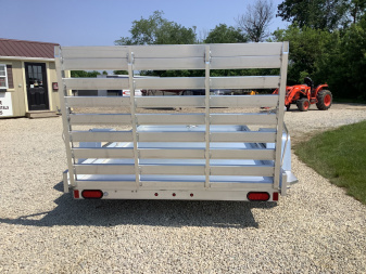 New 2026 Aluma 6810S-TG Utility Trailer