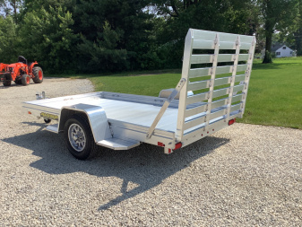New 2026 Aluma 6810S-TG Utility Trailer