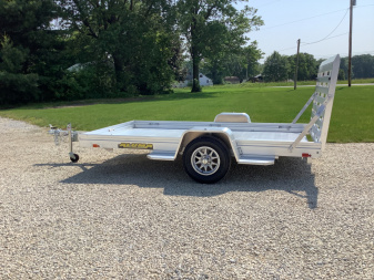 New 2026 Aluma 6810S-TG Utility Trailer