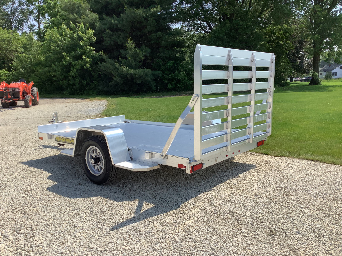 New 2026 Aluma 7210S-TG Utility Trailer