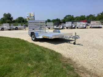 New 2026 Aluma 7210S-TG Utility Trailer