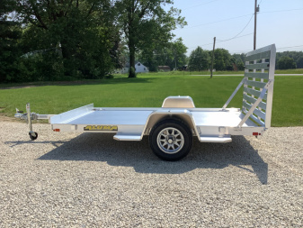 New 2026 Aluma 7210S-TG Utility Trailer