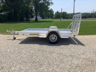 New 2026 Aluma 7210H-S-TG Utility Trailer