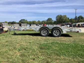 New 2026 Aluma 7814TA-EL-R-RTD Car Hauler