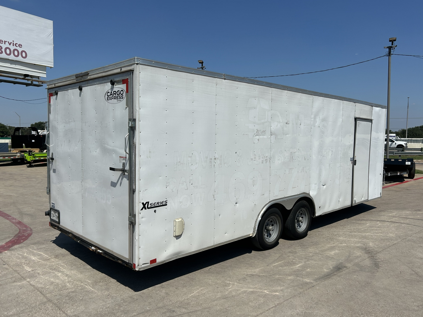 Used 2022 Cargo Express CSAB 8.5' x 24' Cargo / Enclosed Trailer