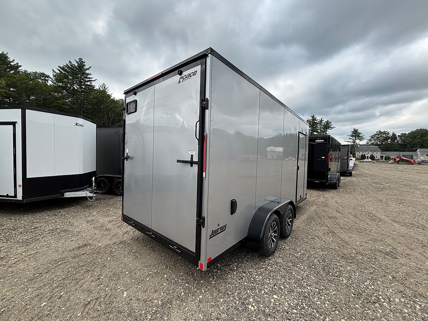 New 2025 Pace American 7X16 +2ft V-nose / Journey SE Model/ Blackout trim/ 7'6 interior/7k gvwr