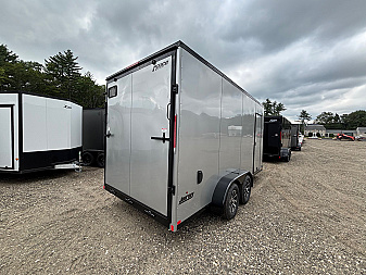 New 2025 Pace American 7X16 +2ft V-nose / Journey SE Model/ Blackout trim/ 7'6 interior/7k gvwr