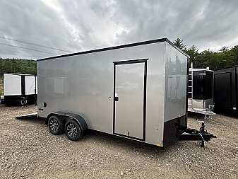 New 2025 Pace American 7X16 +2ft V-nose / Journey SE Model/ Blackout trim/ 7'6 interior/7k gvwr