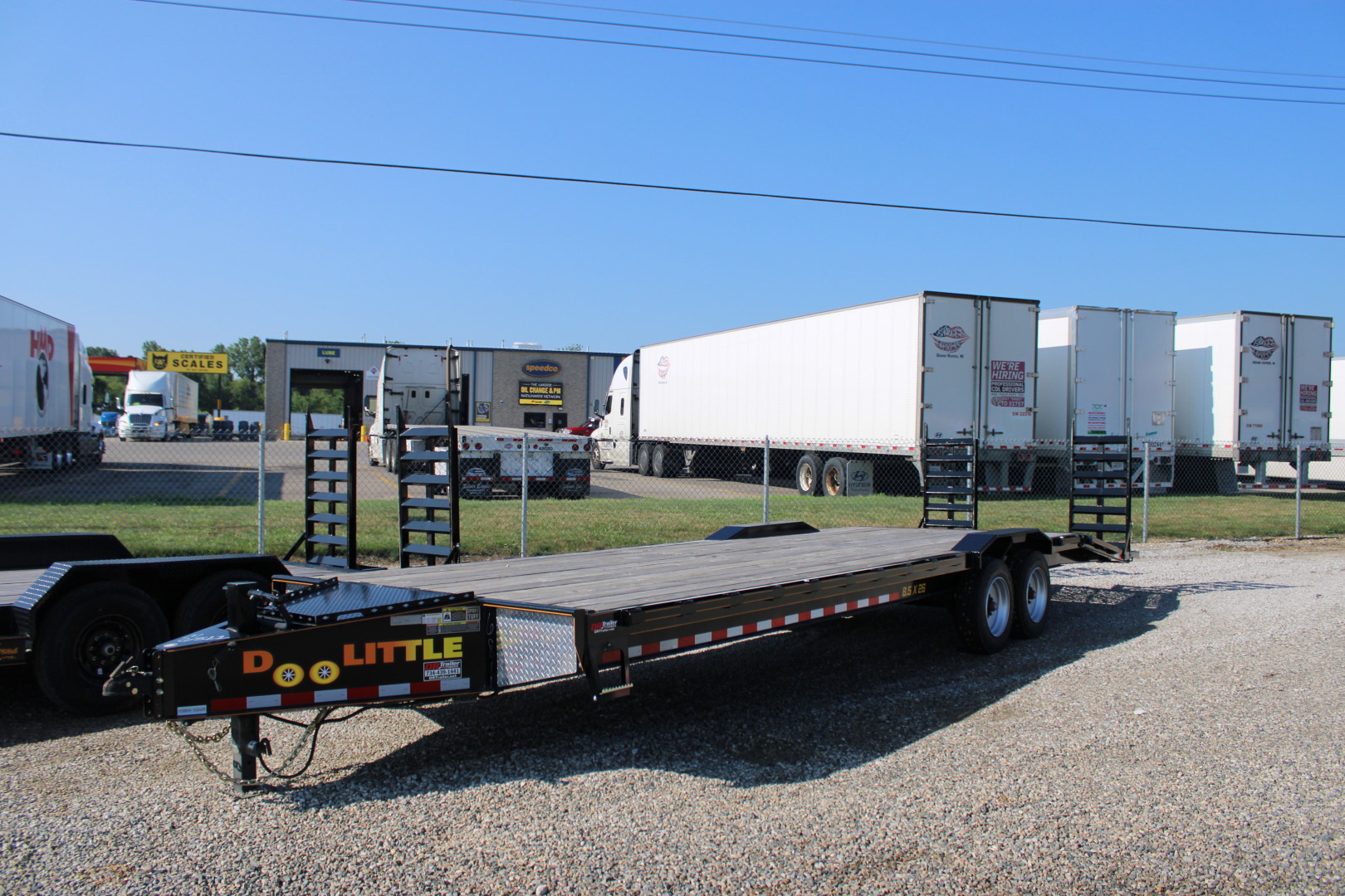 New 2024 Doolittle Trailers 26' 16K GVWR Driver Over Fender Equipment Trailer **CLEARANCE**
