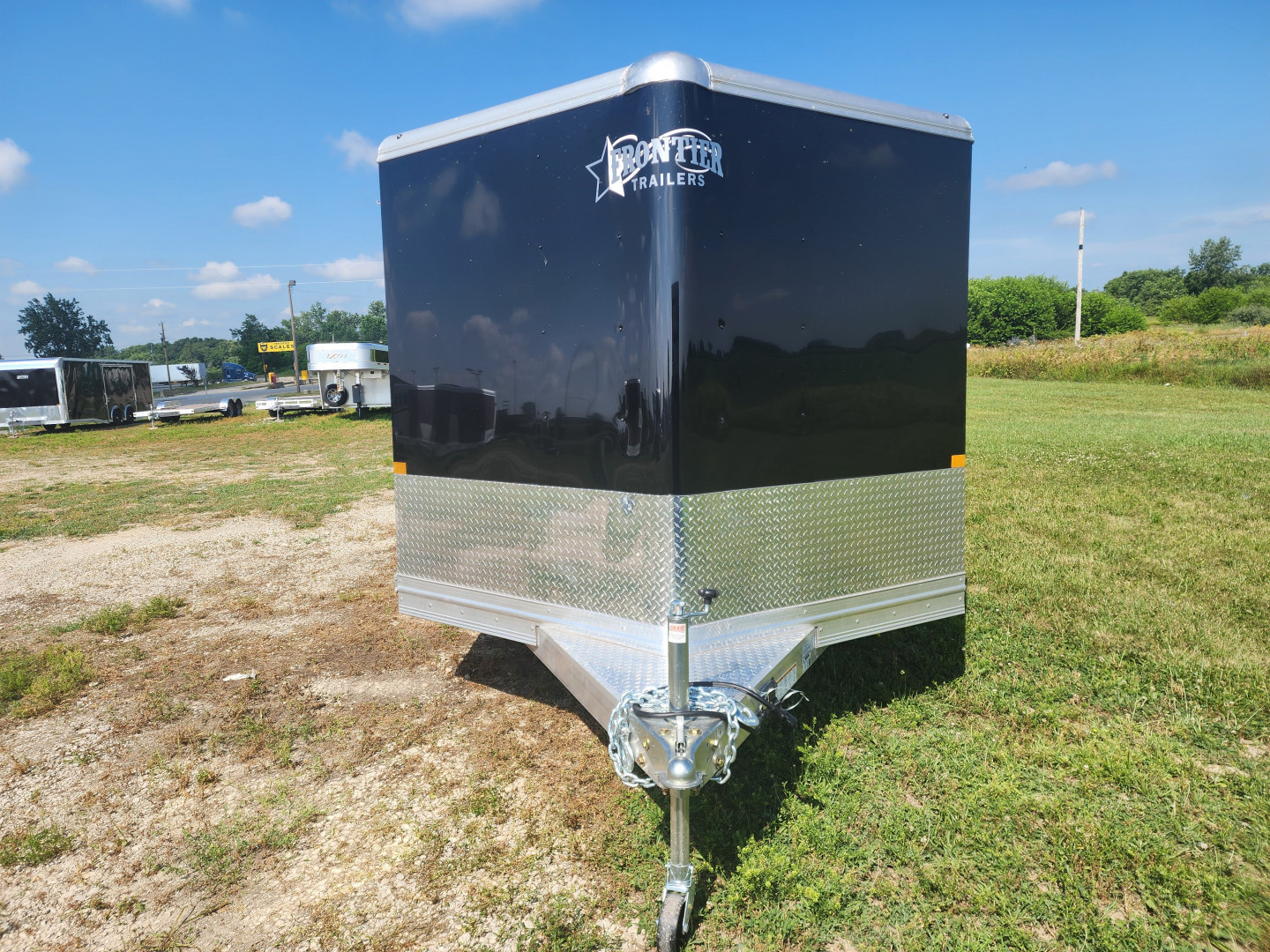 New 2026 Frontier 8 x 20 Stock Low 8 Pen/ Stock Combo Trailer