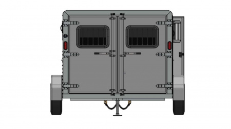 New 2026 Frontier 8 x 20 Stock Low 8 Pen/ Stock Combo Trailer