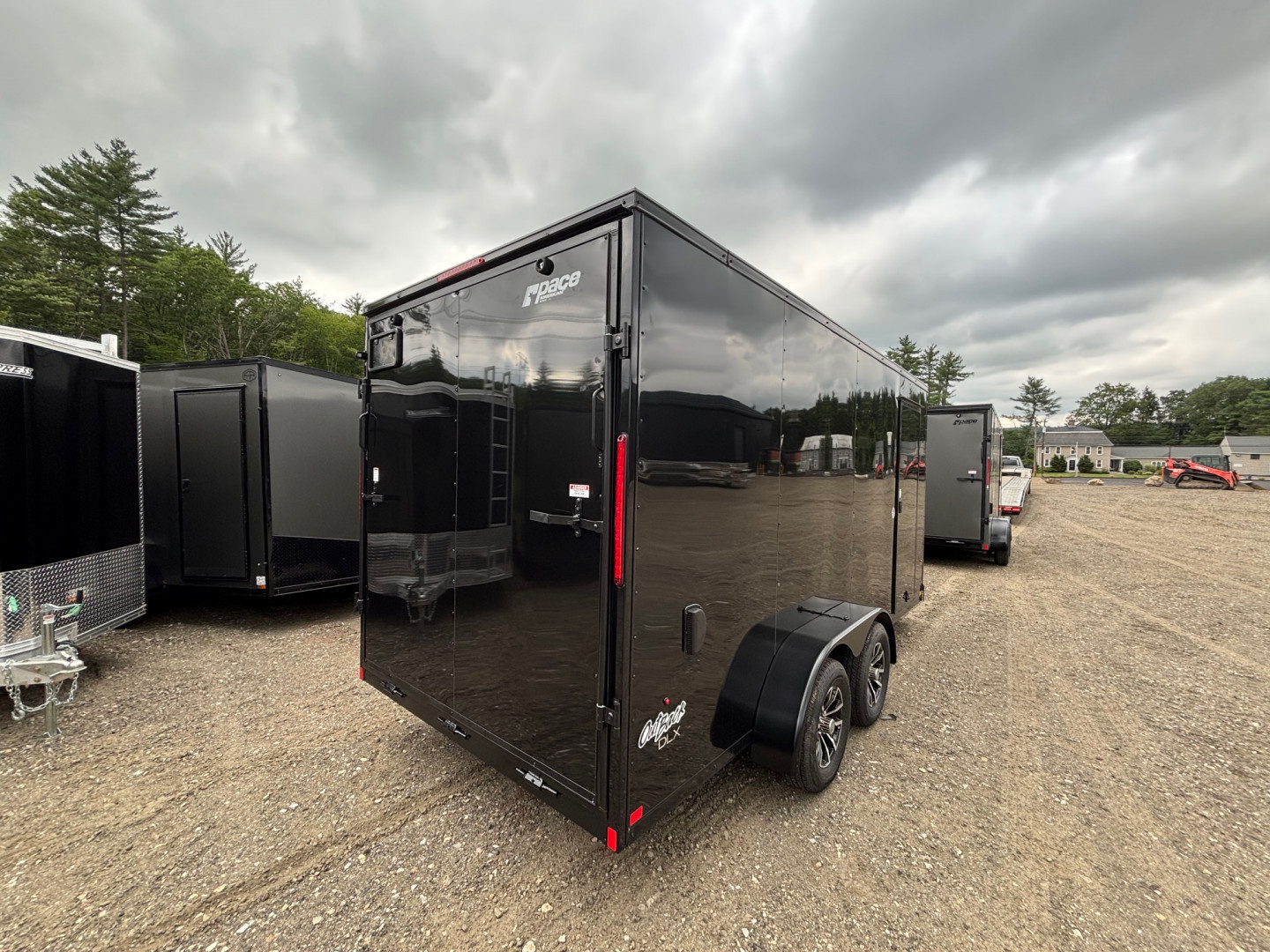 New 2025 Pace American 7X16 +2ft V-nose / Blackout Package/ 7' interior/ 7K. GVWR