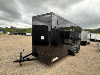New 2025 Pace American 7X16 +2ft V-nose / Blackout Package/ 7' interior/ 7K. GVWR