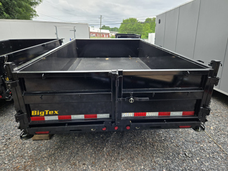 New 7 x 12 Big Tex NOMAD 14LX Low Pro Dump Trailer, 14k GVWR ***Scissor Hoist Lift w/Power Up, Power Down & Gravity Down