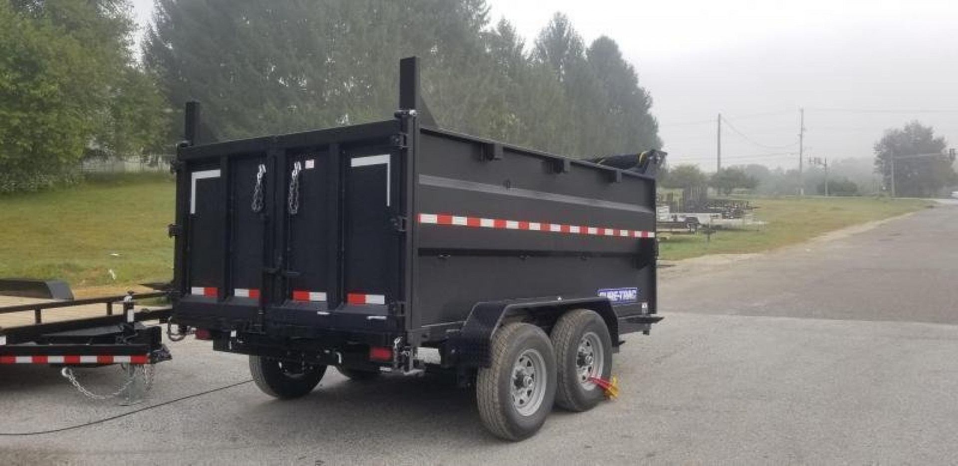 New SALE***7 x 12 Sure-Trac Low-Pro Telescopic 4ft High Side Dump Trailer 14k