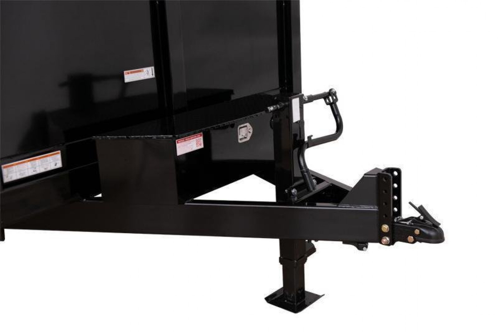 New SALE***7 x 12 Sure-Trac Low-Pro Telescopic 4ft High Side Dump Trailer 14k