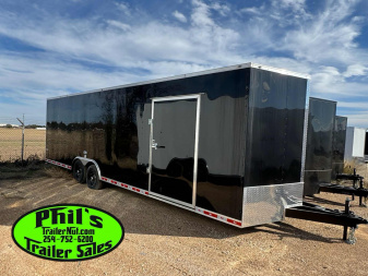 New 2025 CONTINENTAL CARGO NEW 85X28 V-NOSE ENCLOSED TRAILER CAR HAULER RACE RACING TRAILER CARGO TRAILERS Cargo / Enclosed Trailer HEAVY DUTY 6K AXLES