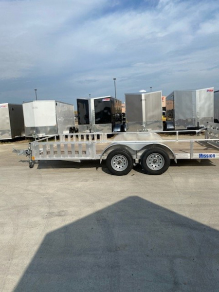 New 2025 Mission MLS80X16-2.0 Utility Trailer