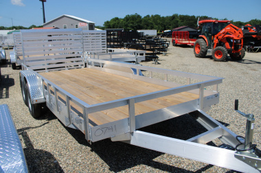 New 2025 Carry-On 16' 7K GVWR ALUMINUM LANDSCAPE UTILITY TRAILER 48648 Landscape Trailer