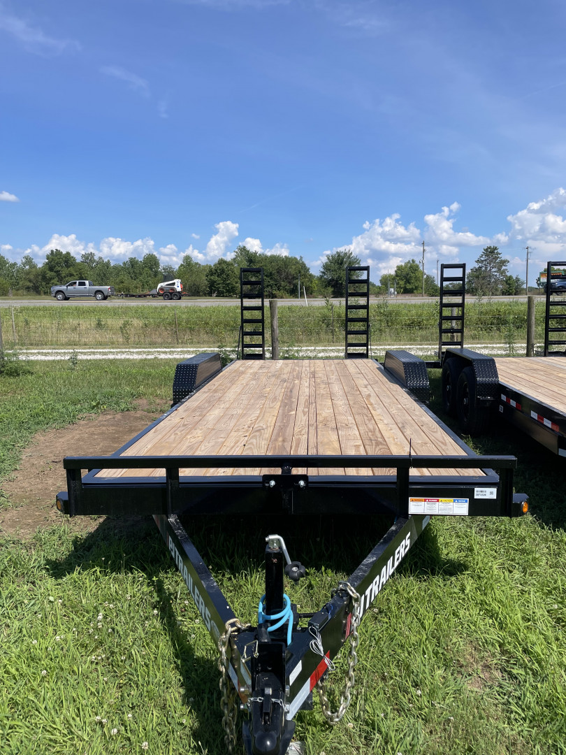 New 2026 PJ Trailers PJ EQUIPMENT HAULER (C6) 14K 22'X6" W/ FOLD UP RAMPS Equipment Trailer
